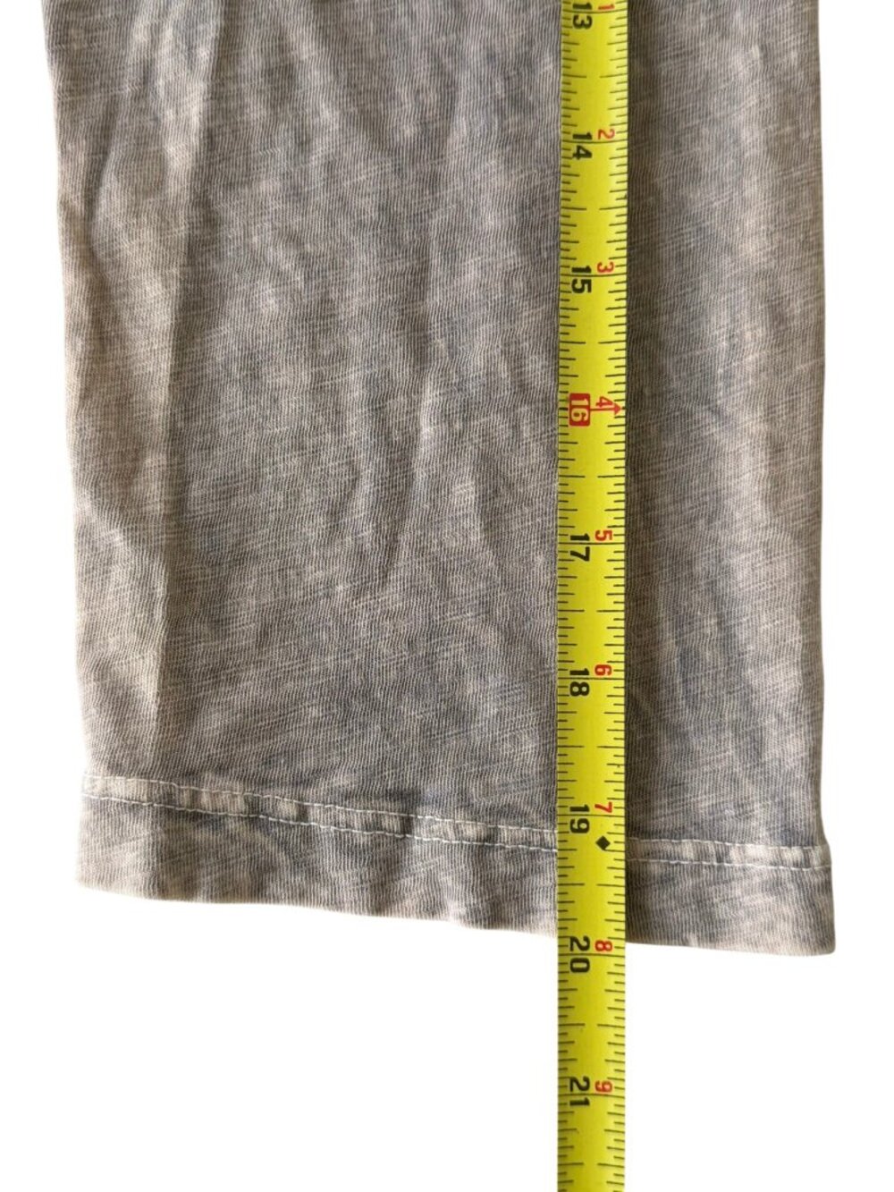 Jess & Jane Cotton Mineral Wash Art-To-Wear Tunic Whimsigoth A-Line Gray USA L - Picture 12 of 12